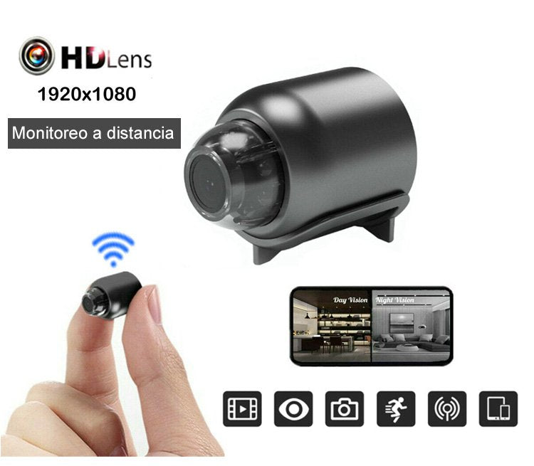 Mini Cámara Wifi + 4G / Tarjeta SD 64Gb Regalo
