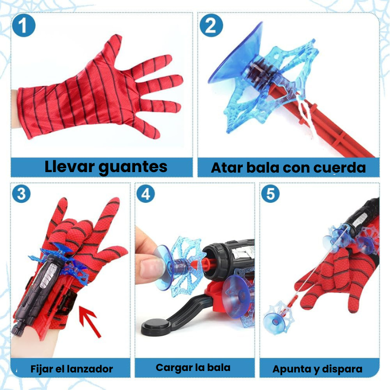 ¡Llévate 2 Lanzadores de Telarañas de Spider-Man por el Precio de 1!