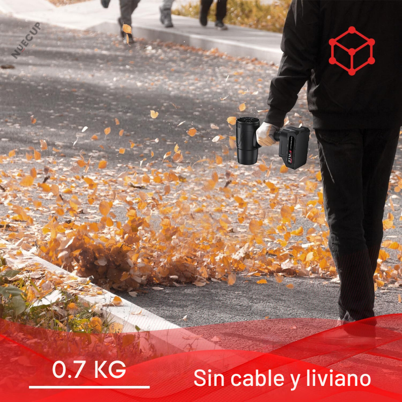 Soplador de Aire Potente 2024 + 2 Baterías