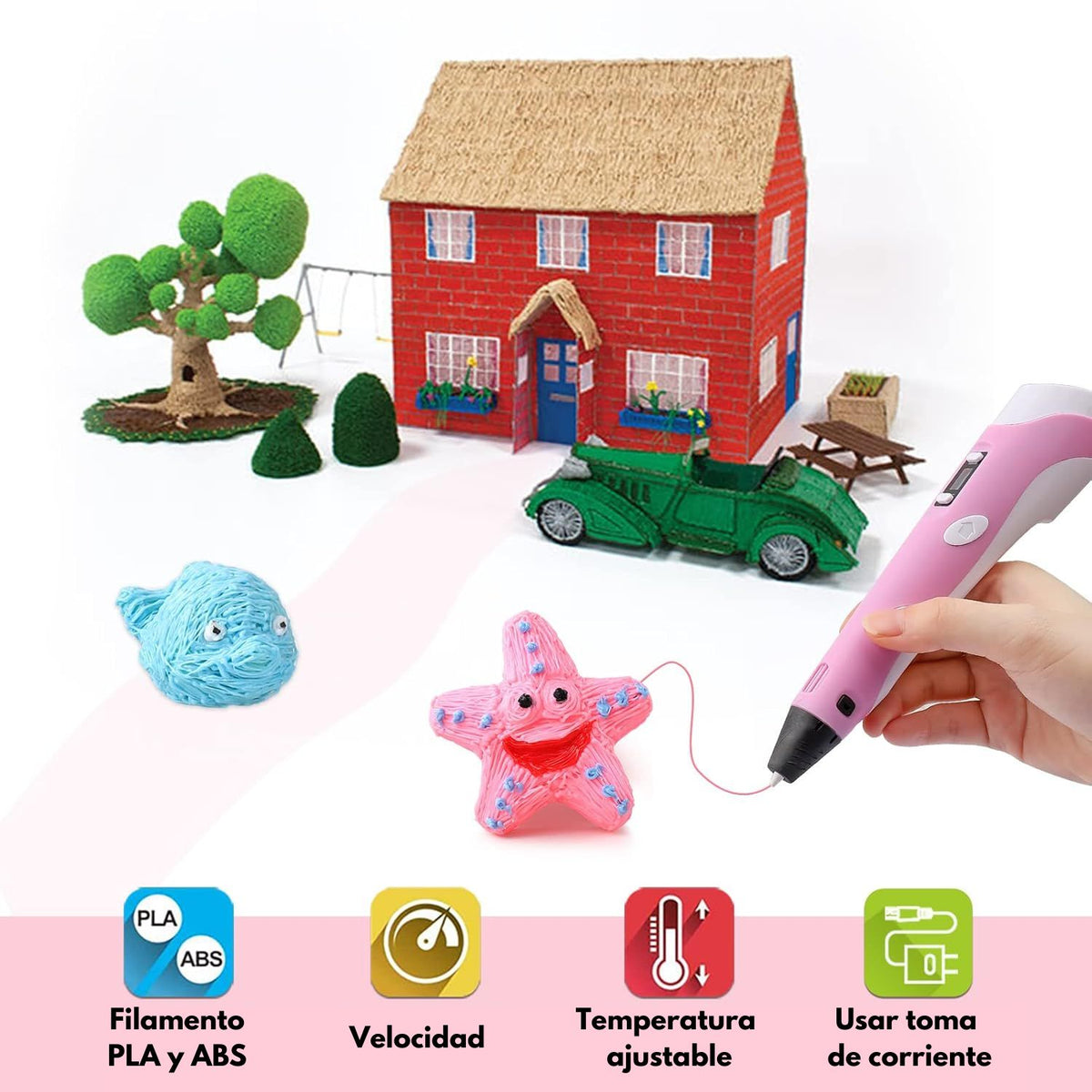 Kit Bolígrafo 3D Arté Deluxe