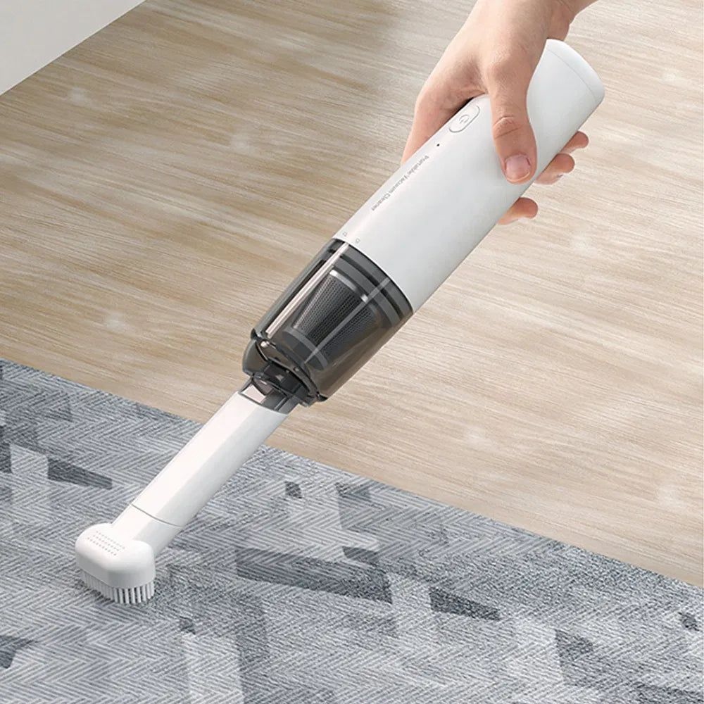 Mini Aspiradora Inalámbrica 2 en 1: Ligera, Potente y Multiusos para Hogar, Oficina y Coche
