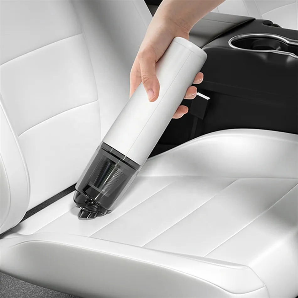Mini Aspiradora Inalámbrica 2 en 1: Ligera, Potente y Multiusos para Hogar, Oficina y Coche