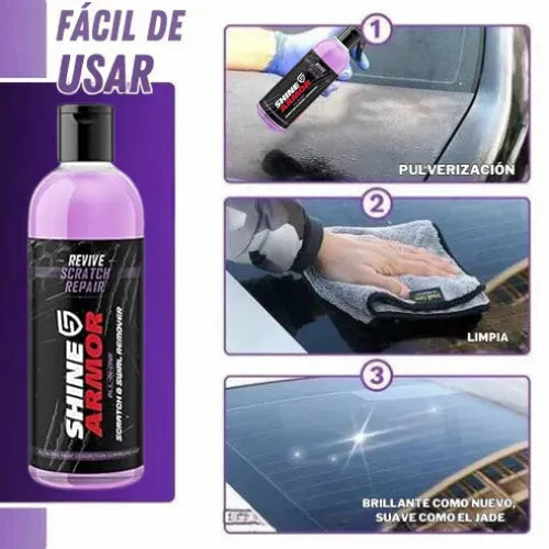 Crema de Revestimiento para Automóviles 4 en 1