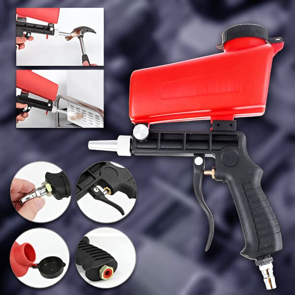 SandBurst - Pistola de chorro de arena multiusos
