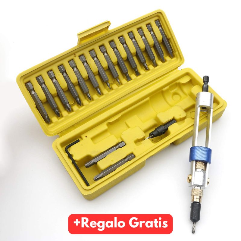 VelociDrill / Juego de taladradoras Multifuncional+ Regalo Gratis